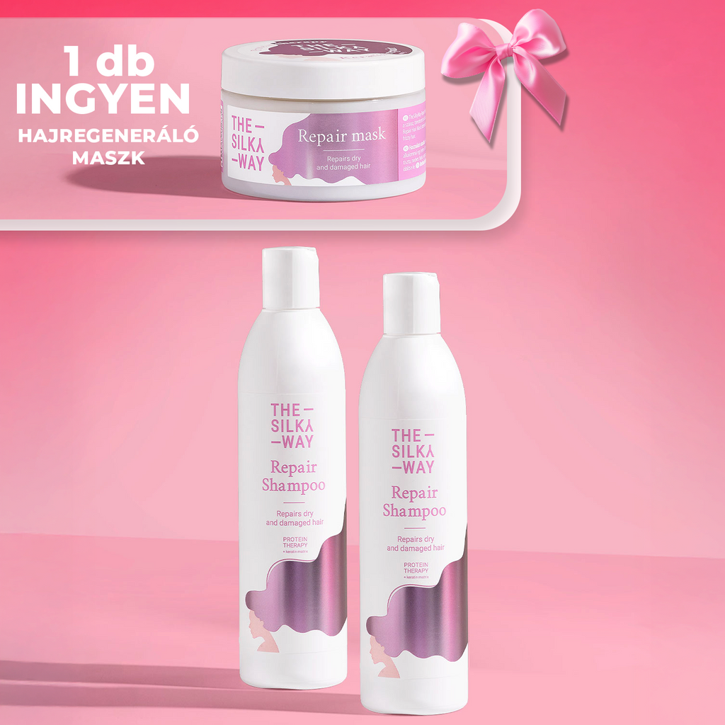 2 db Hajregeneráló Sampon + 1 db Ajándék Maszk
