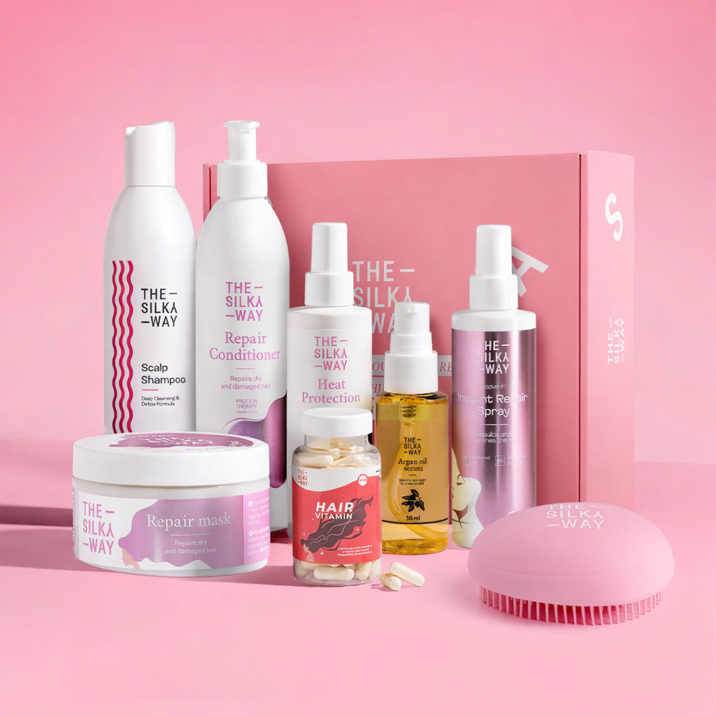 Hajregeneráló Csomag Extra + Öblítés Nélküli Instant Hajregeneráló + Bontókefe + 1 Havi Vitamin