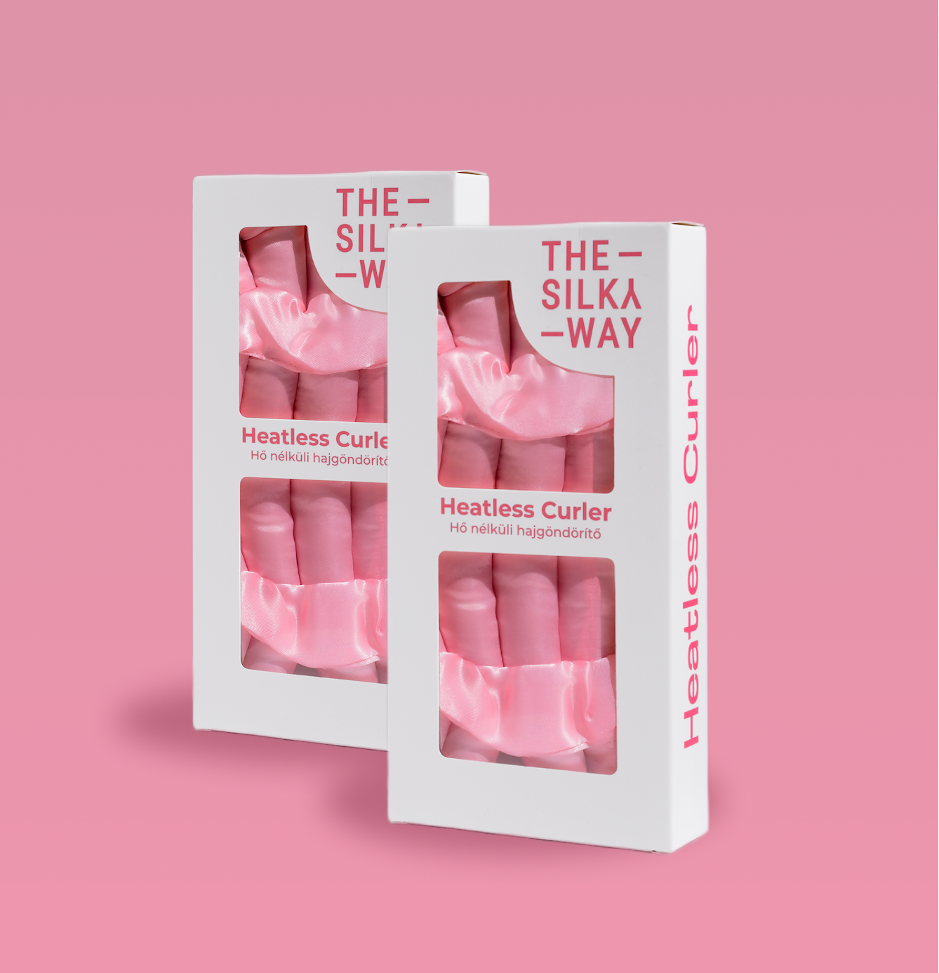 2 db Hő Nélküli Hajgöndörítő