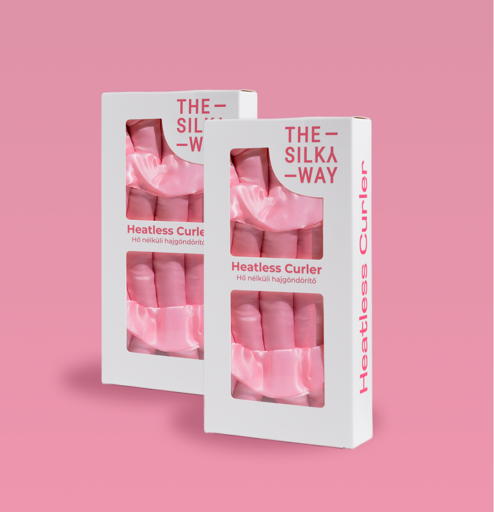 2 db Hő Nélküli Hajgöndörítő