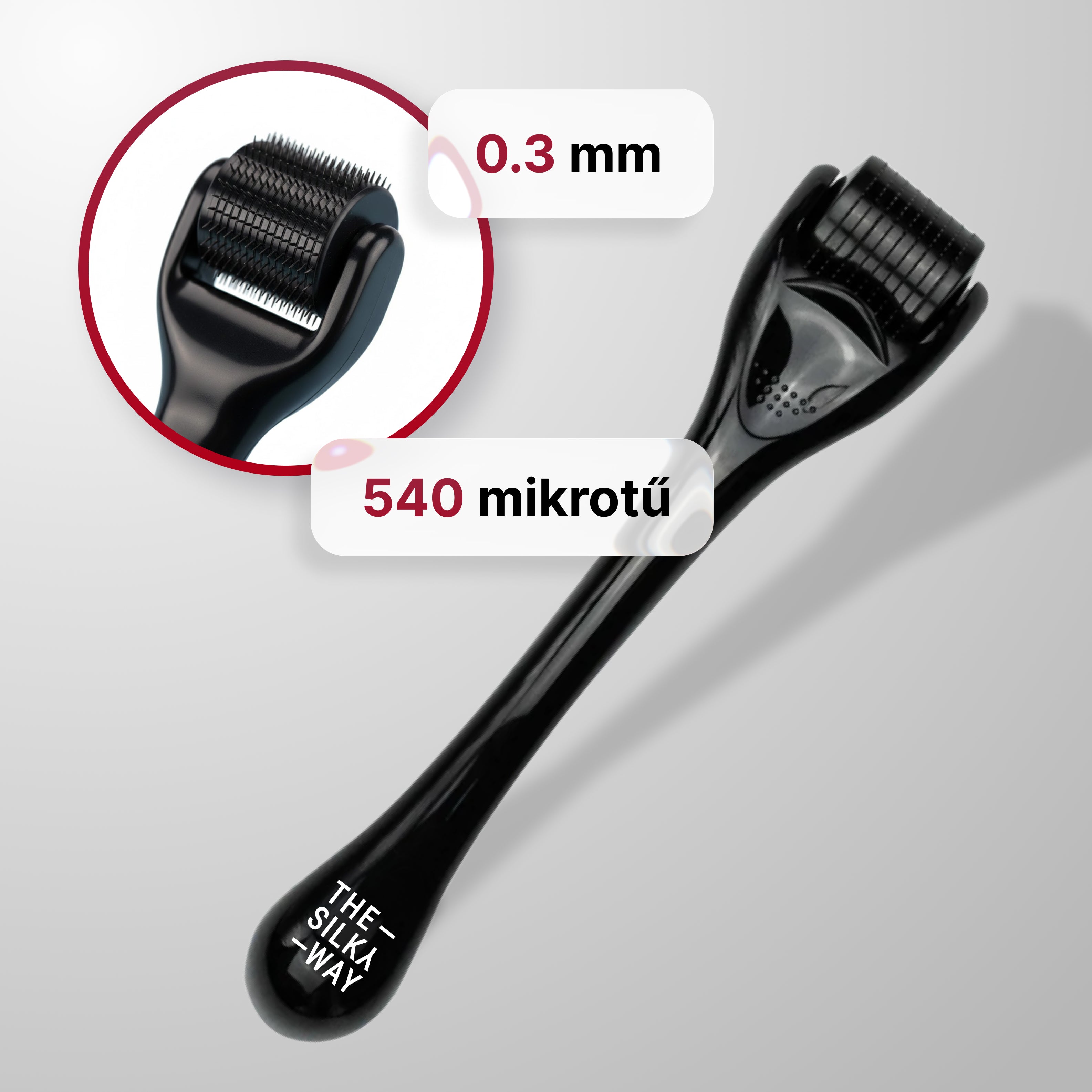 Fejbőrserkentő Görgő