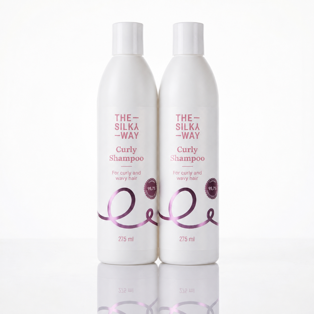 2 db Curly Sampon Göndör Hajra