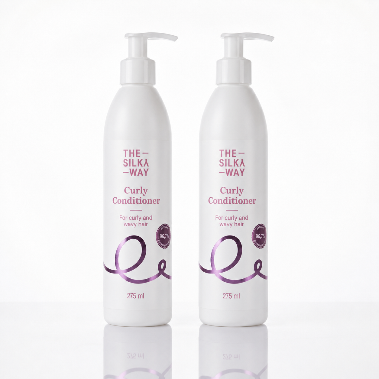 2 db Curly Kondicionáló Göndör Hajra
