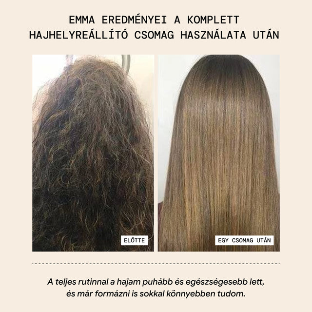 Komplett Hajhelyreállító Csomag