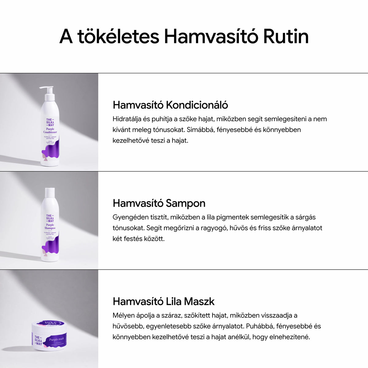 Hamvasító Lila Csomag