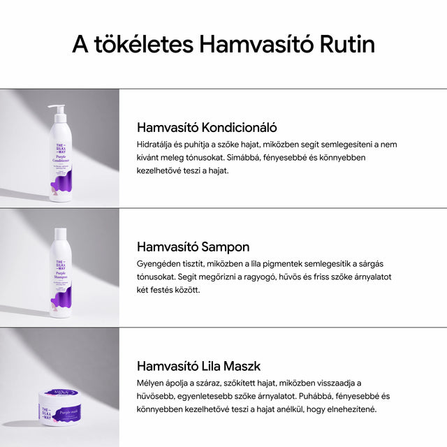 Hamvasító Lila Csomag