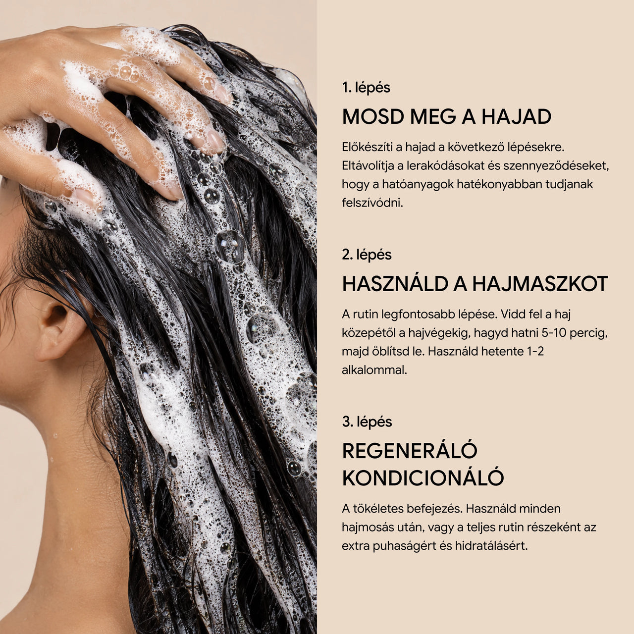 Komplett Hajhelyreállító Csomag