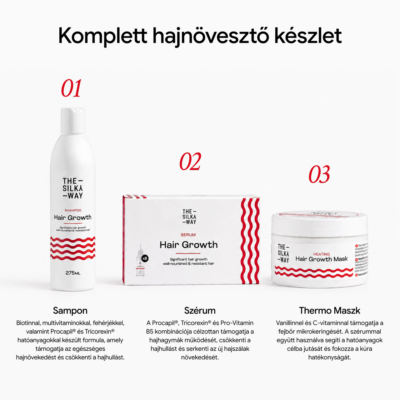 Hajhulláscsökkentő Szérum