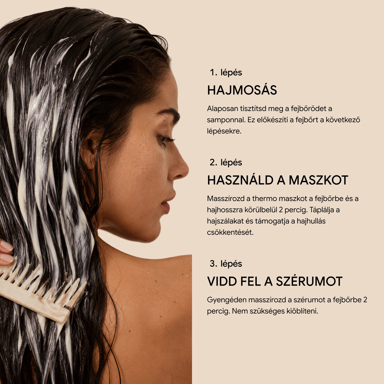 Hajhulláscsökkentő Thermo Maszk